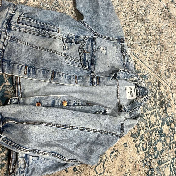 garage oversized jean jacket - Picture 2 of 3